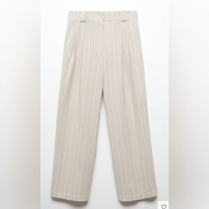Mango Cream Dress Pants